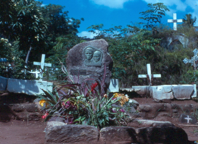 La tombe de Jacques en 1979